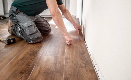 Laminat verlegen
